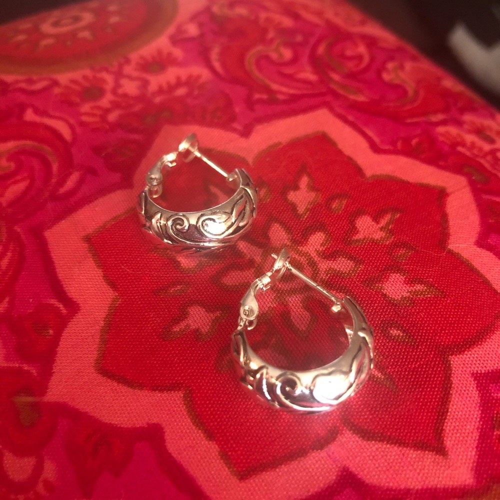 Silver Hoop Earrings